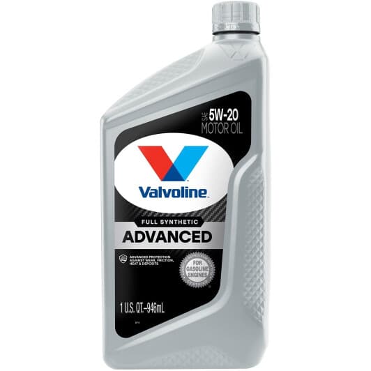 Valvoline Advanced Full Synthetic 5W-20 моторна олива