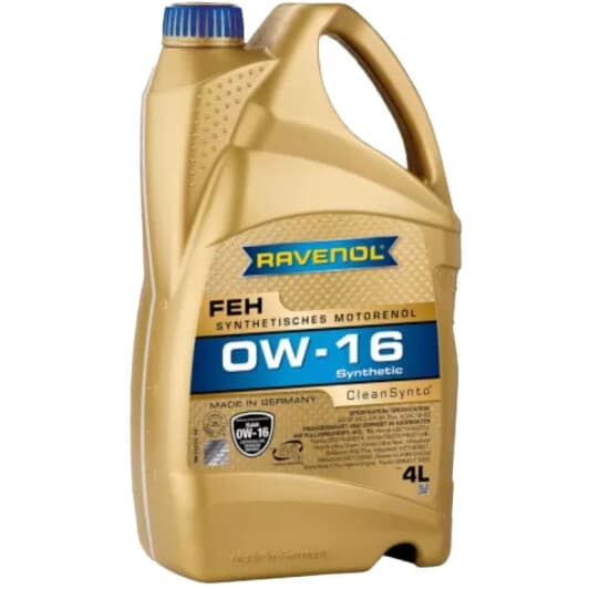 Ravenol FEH 0W-16 (5 л) моторное масло