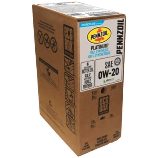 Pennzoil Platinum 0W-20 (22.71 л EcoBox) моторна олива
