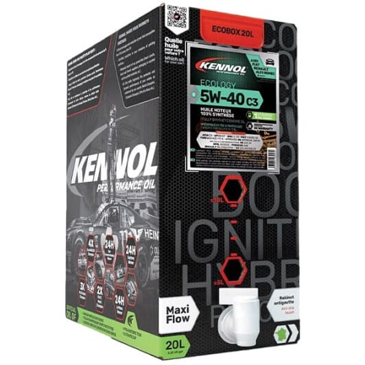 Kennol Ecology C3 5W-40 (20 л EcoBox) моторна олива