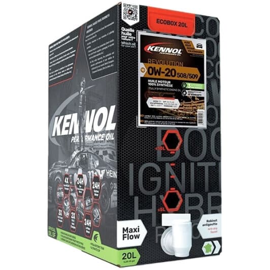 Kennol Revolution 508/509 0W-20 (20 л EcoBox) моторна олива
