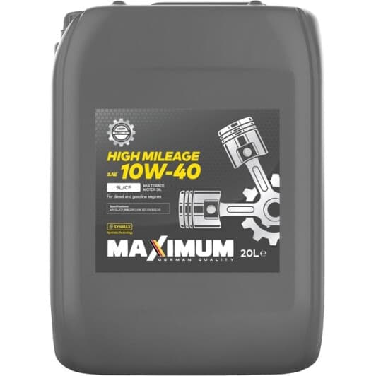 Олива Maximum High Mileage 10W-40