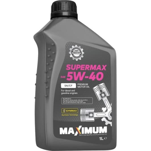Олива Maximum SuperMax 5W-40
