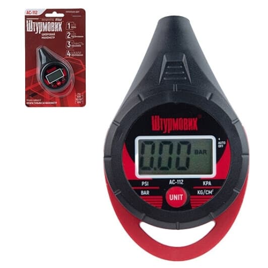 Електронний манометр Штурмовик AC-112