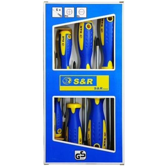 Набір викруток S&R 250681106 6 шт.