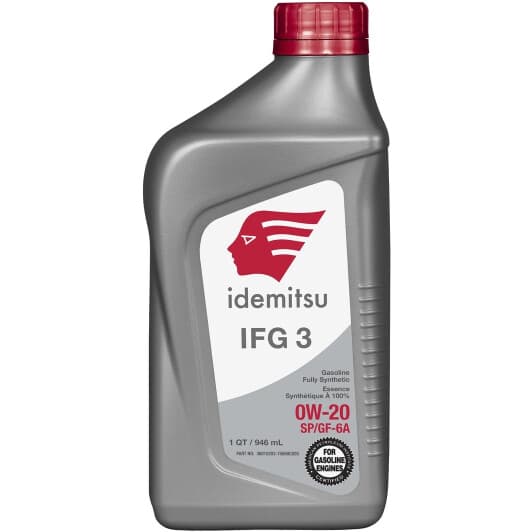 Масло Idemitsu IFG3 0W-20