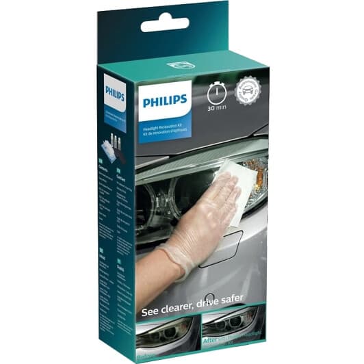 Полироль для фар Philips Headlight Restoration Kit