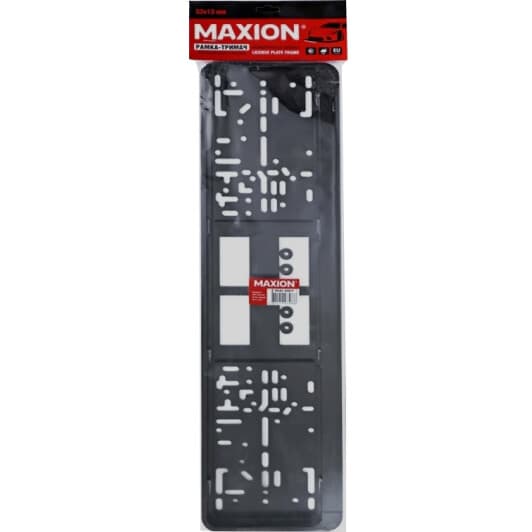 Рамка номерного знака Maxion MXAC-8081P цвет черный