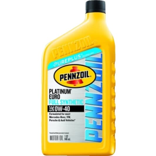 Олива Pennzoil Platinum Euro 0W-40