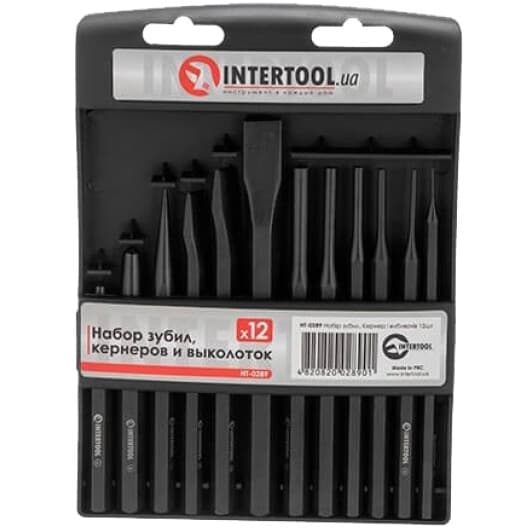 Набор инструментов Intertool HT-0289 12 ед.
