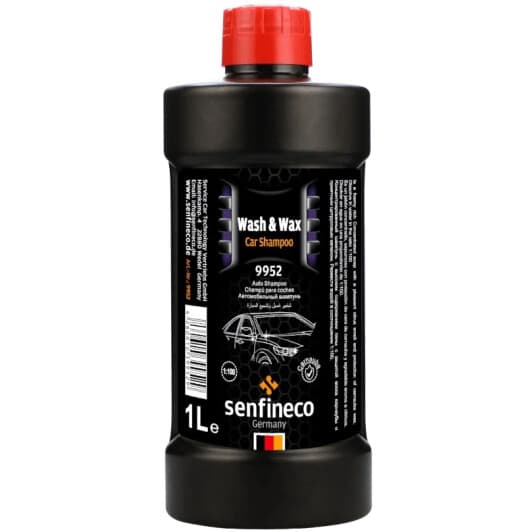 Концентрат автошампуня Senfineco Wash and Wax (1 л)