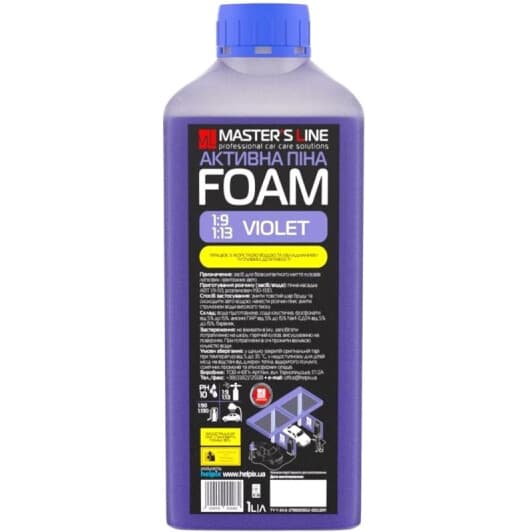 Концентрат автошампуня Helpix Master's Line Foam Violet (1 л)
