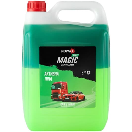 Автошампунь Nowax Active Foam Magic (5 л)