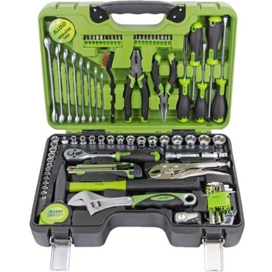 Набор инструментов Alloid НИ-6082П 1/4", 3/8" 82 шт.