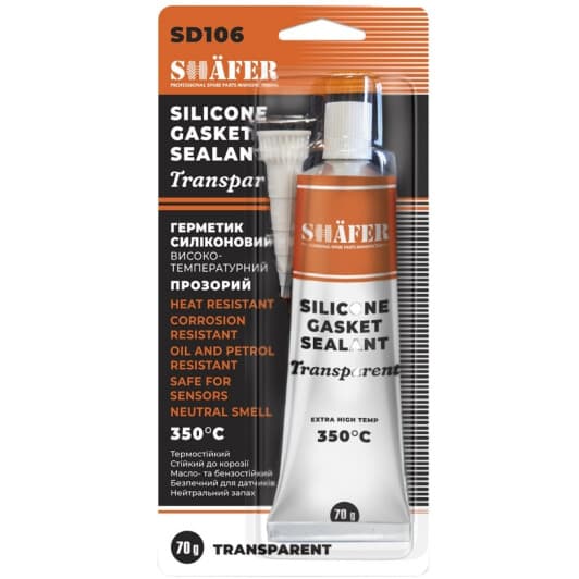 Формирователь прокладок Shafer Silicone Gasket Sealant прозрачный