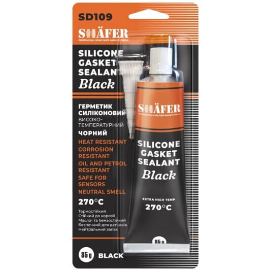 Формирователь прокладок Shafer Silicone Gasket Sealant черный