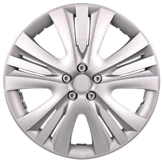 Комплект колпаков на колеса Vitol Lux серый