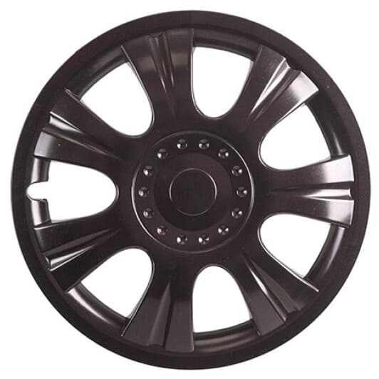 Комплект колпаков на колеса Vitol Uran черный