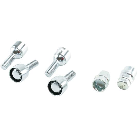 Комплект болтов-секреток с ключом WALLINE 3851112WL