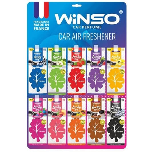 Набор ароматизаторов Winso Lucky Leaf Ассорти