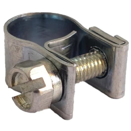 Хомут Amio Mini Clip M015 гвинтовий 14-16 мм сталь оцинкована W1 1 шт