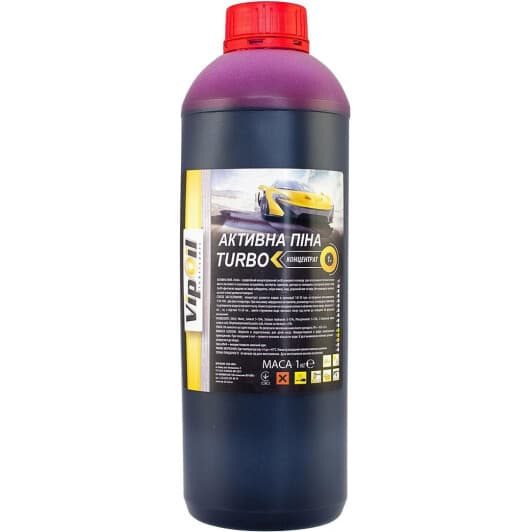 Концентрат автошампуня VIPOIL Turbo (1 л)