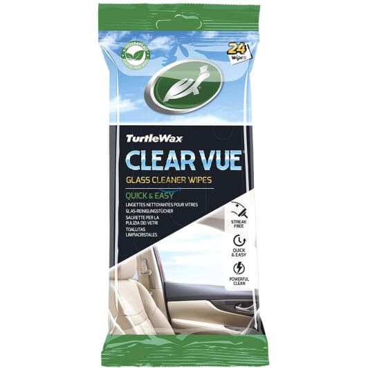 Серветки Turtle Wax Clear Vue 54098 24 шт