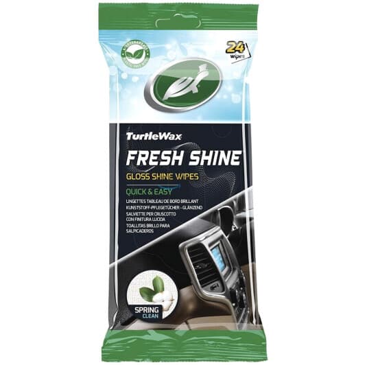 Салфетки Turtle Wax Fresh Shine 54095 24 шт