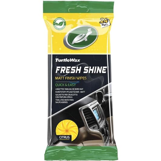 Серветки Turtle Wax Fresh Shine 54096 24 шт
