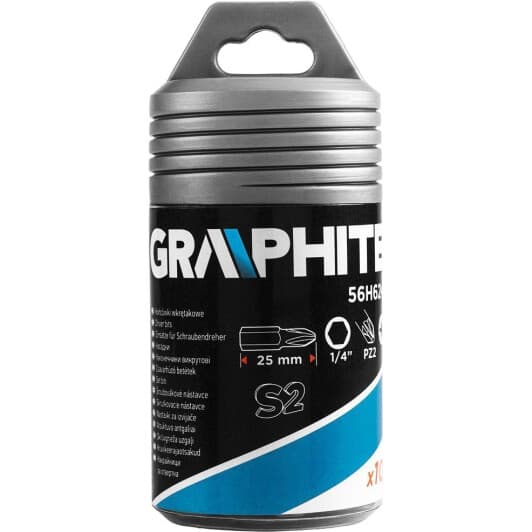 Набір бит Graphite 56H626 100 шт.