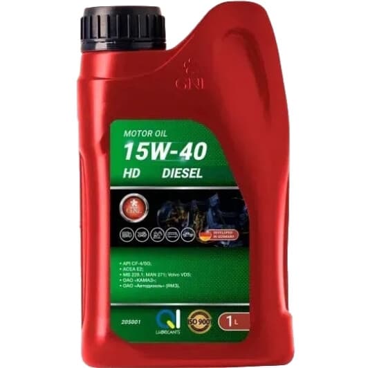 Олива GNL Diesel HD 15W-40