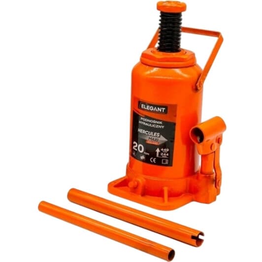 Домкрат Elegant бутылочный гидравлический 20 т EL330020