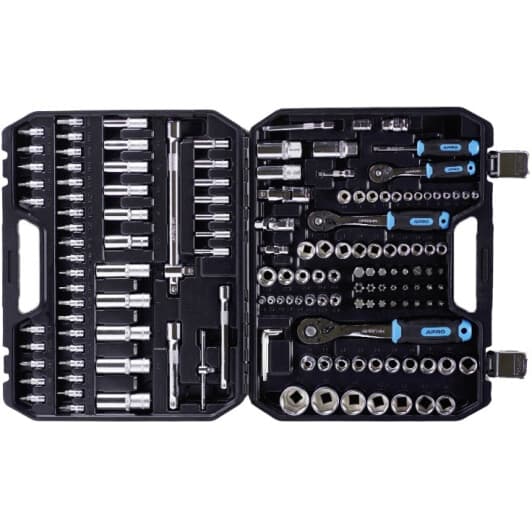 Набір торцевих головок та компонентів Apro 251450 1/2", 3/8", 1/4" (150 пр.)