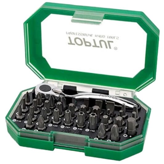 Набор бит с трещоткой Toptul GACW3503 34 шт.