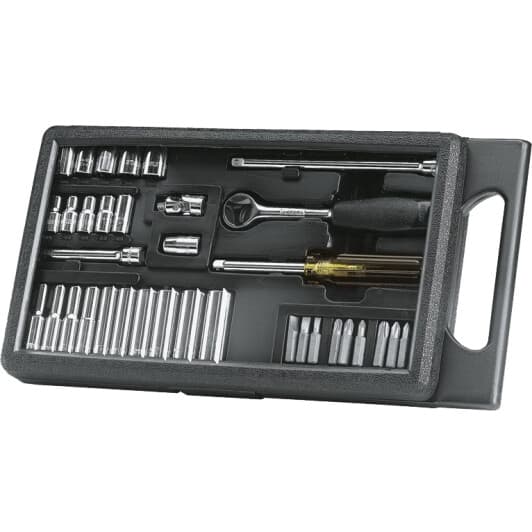 Набор торцевых головок и комплектующих Stanley 1-87-010 1/4" (35 пр.)
