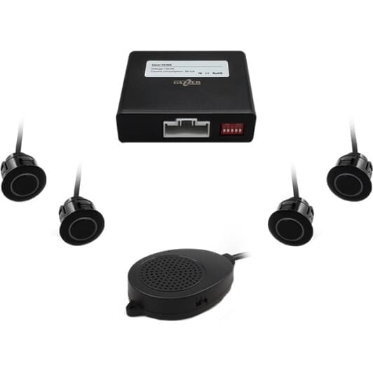 Парктронік Gazer PA40R з чорними датчиками 4 шт.