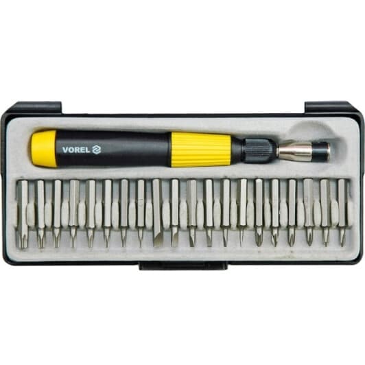 Набор бит с держателем Vorel 64370 20 шт.