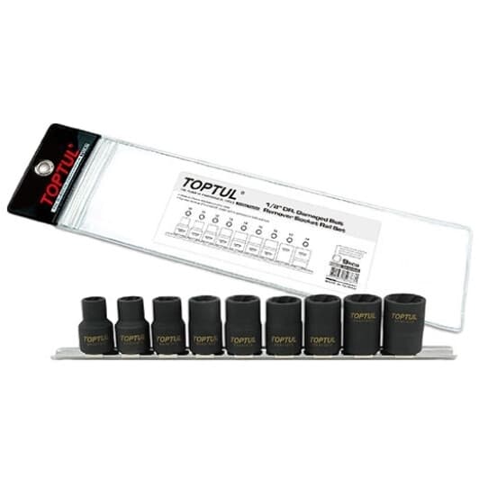 Набор головок-экстракторов Toptul GAAG0903 9 шт.
