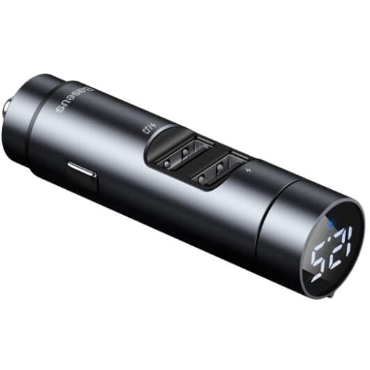 Fm-модулятор Baseus BS-01 Gray