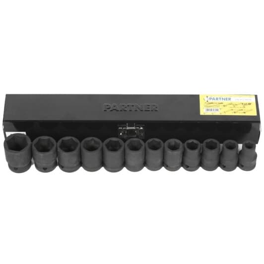 Набор торцевых головок Partner PA-4121MPB 1/2" (12 пр.)
