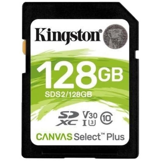 Карта пам’яті Kingston Canvas Select Plus SDHC 128 ГБ