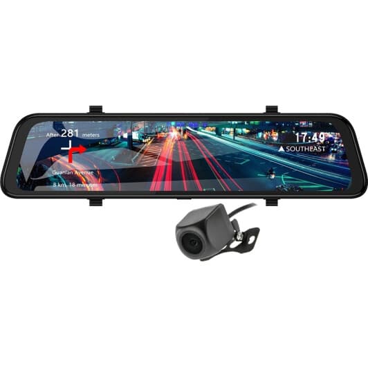 Відеореєстратор дзеркало Cyclone MR-155