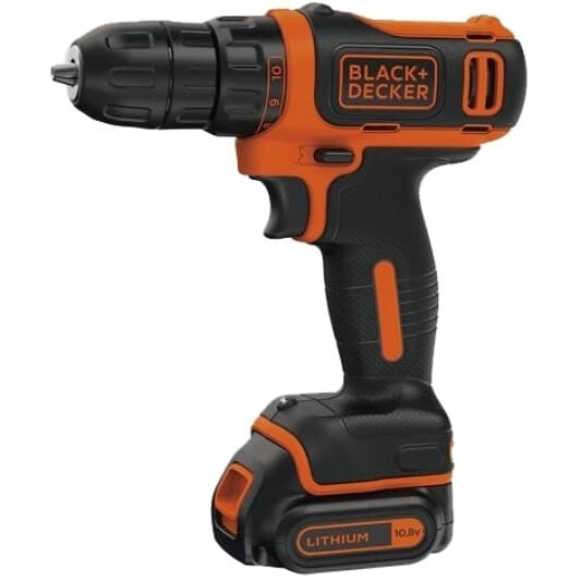 Шурупокрут BLACK+DECKER акумуляторний BDCDD12 (1 акумулятор + ЗП)