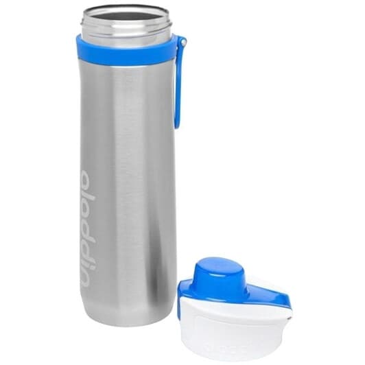 Aladdin Active Hydration 600 мл, синяя с серым термобутылка