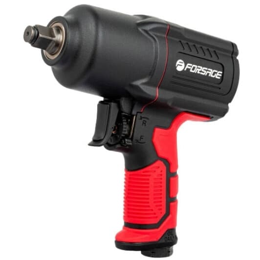 Пневмогайкокрут Forsage F-82549K4 (торцеві головки + чохол)