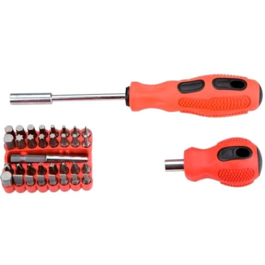 Набір бит з тримачем Top Tools 39D456 32 шт.