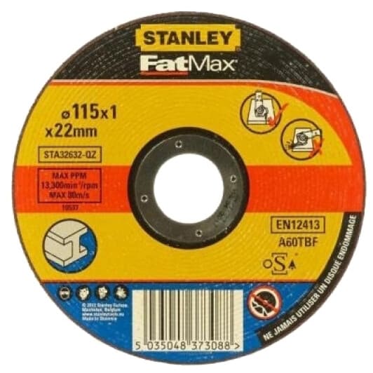 Круг отрезной Stanley FatMax STA32632-QZ 115 мм