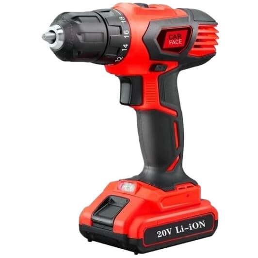 Шуруповерт Carface аккумуляторный GV CFCD18 (1 аккумулятор + ЗУ)