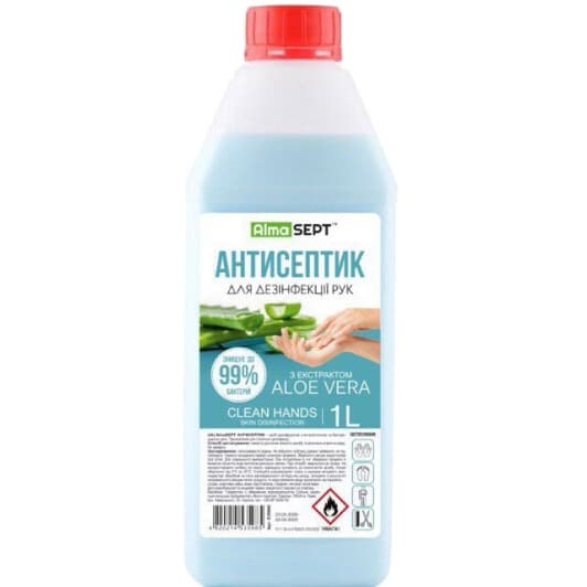 Санитайзер Alma Sept Clean Hands 43599 1000 мл