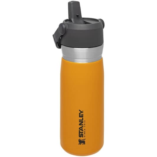 Stanley Go Flip Straw 650 мл, оранжевая термобутылка